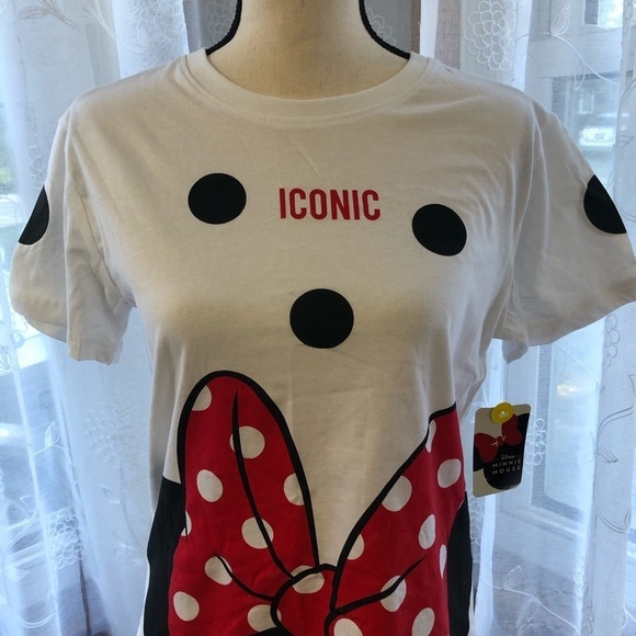 Minnie mouse iconic T-shirt SZ M  NWT - Picture 4 of 8